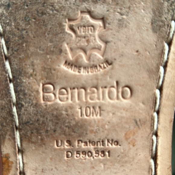 Bernardo silver rhinestone sandals - Picture 4 of 5